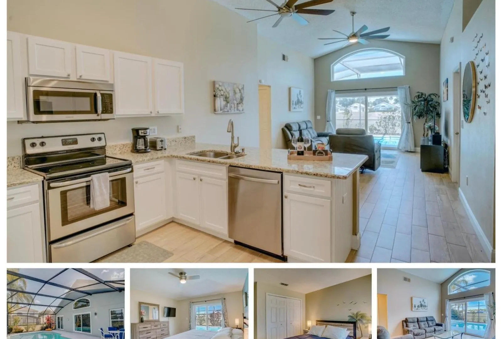 4Br Home With Pool 15 Mins From Disney Davenport 0*,  United States